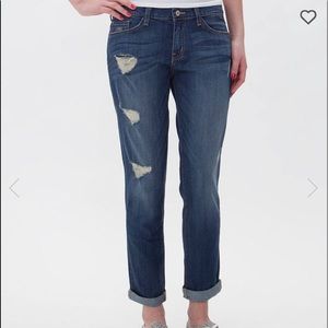 Flying Monkey Low Rise Boyfriend Cropped Jean